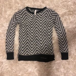 Black and White Sweater